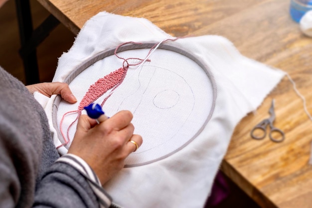 hafciarka przy pracy